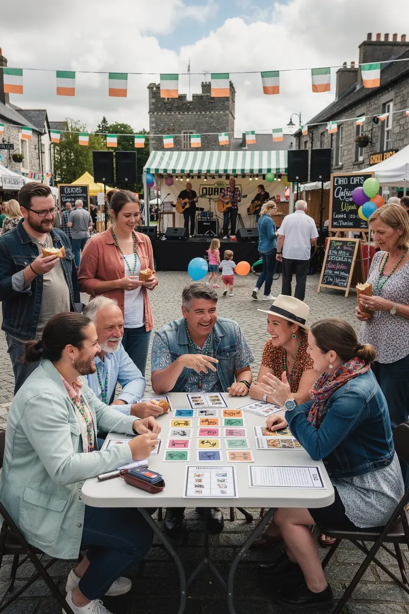 Adult game night fostering social connections and community.